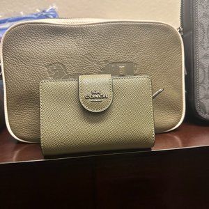 Coach crossbody and wallet